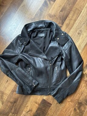 Mackage x Aritzia Genuine Lambskin Leather Jacket